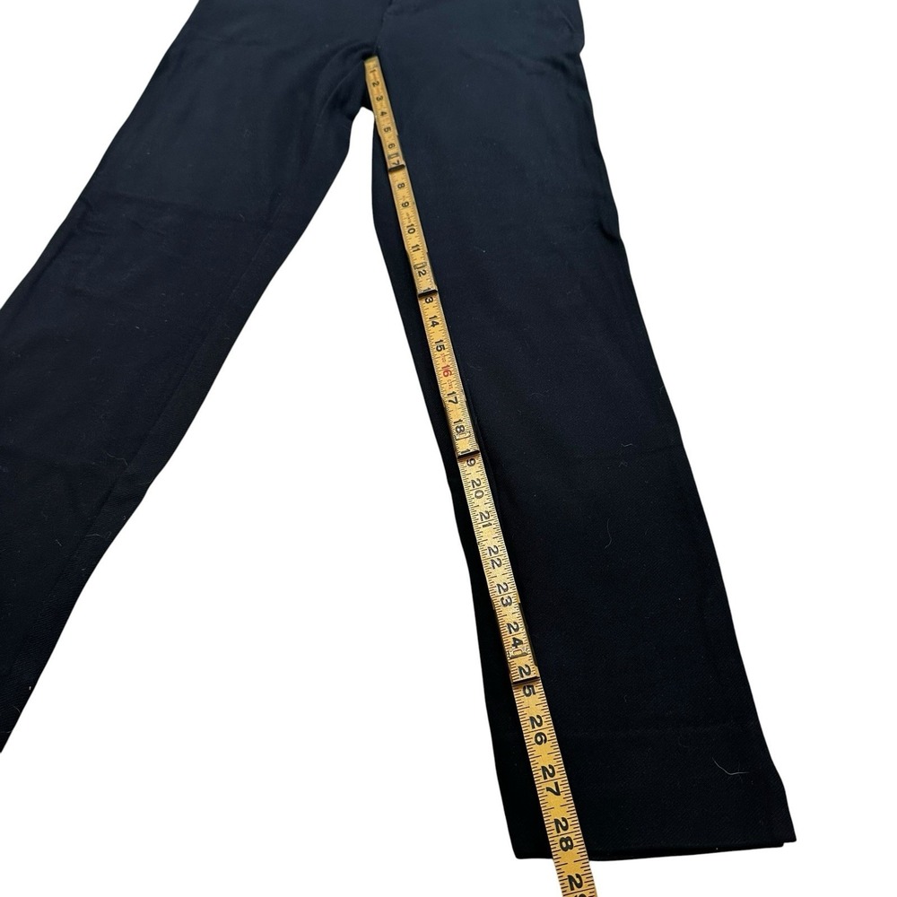 CAbi Women's Black Dress Pants Size 2 Career Office Straight Leg Stretch - Picture 8 of 9